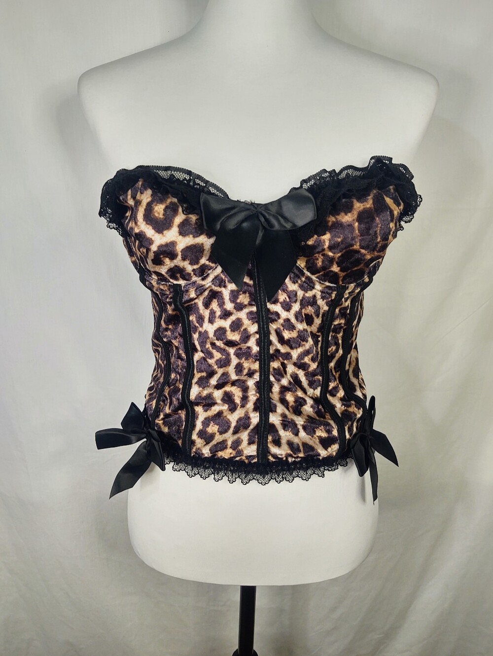 NWT Romwe J Fashion Y2K Gyaru Corset Top Sz L - Picture 2 of 11